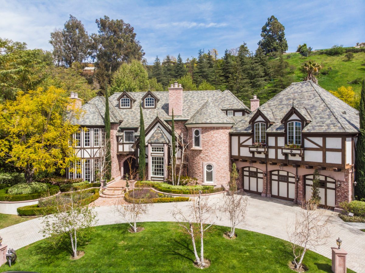 A Breathtaking Tudor Estate in Encino, CA