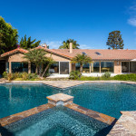 29020 Cliffside Drive, Malibu, CA, 90265 Backyard View with Pool