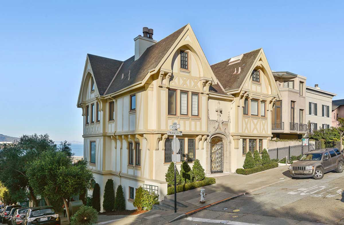 Tudor Inspired Architecture Nicholas Cage's San Francisco Home